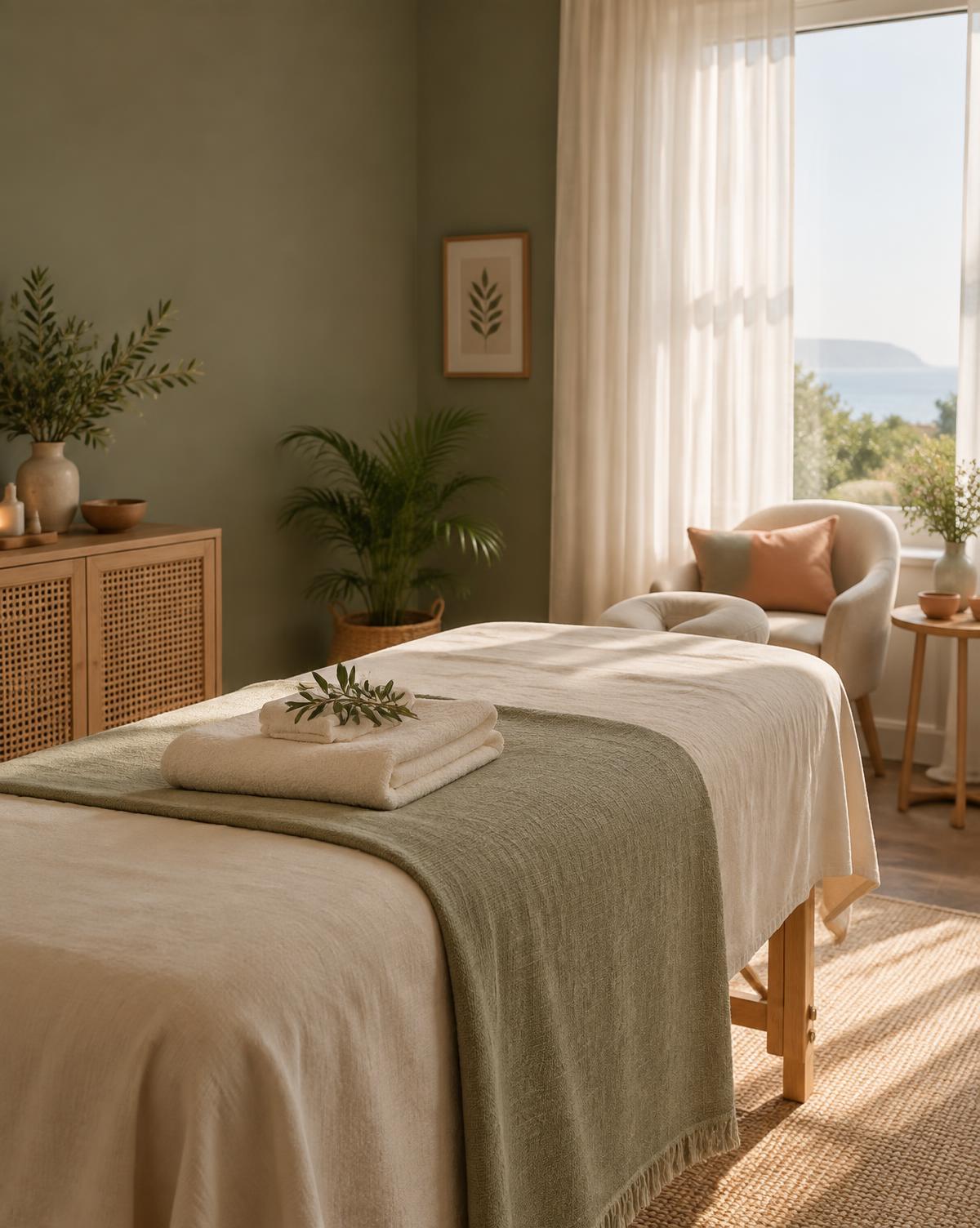 Willow Massage Therapy treatment room